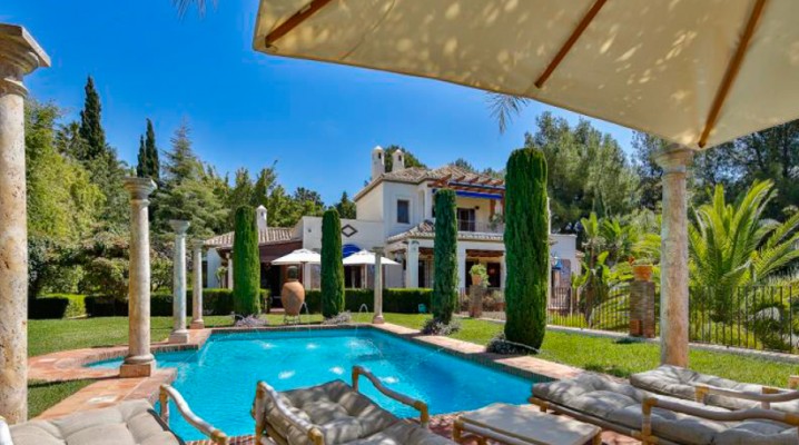 Magnificent villa situated in the prestigious estate of Sierra Blanca