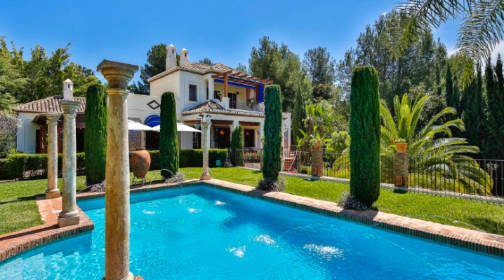 Magnificent villa situated in the prestigious estate of Sierra Blanca